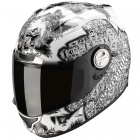 scorpion exo 1000 fantasia blanc argent